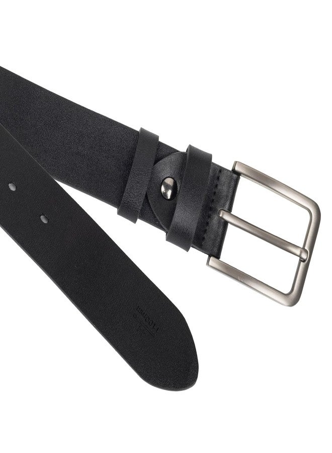 XuoAz Mens Casual-Leather-Belt Classic-Adjustable Genuine-Leather Waist Strap Every Day Jeans Belts - Image 5